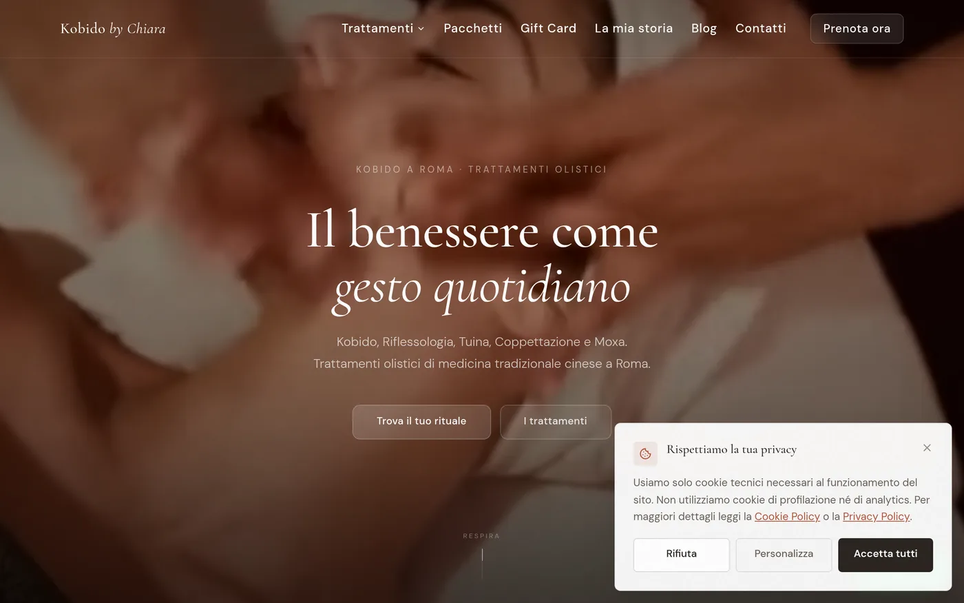 Antica Via della Bellezza — homepage